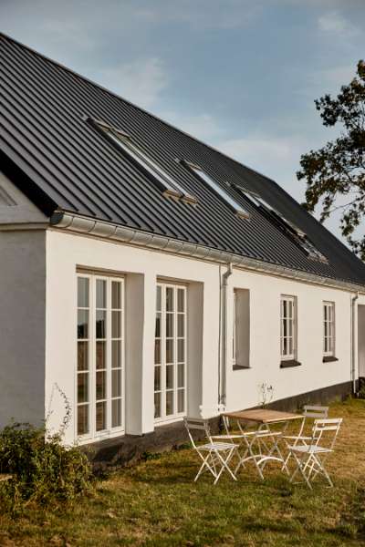 Stålprofiler på ”Morten Korch’sk”, Ydeøvej 26, 4900 Nakskov